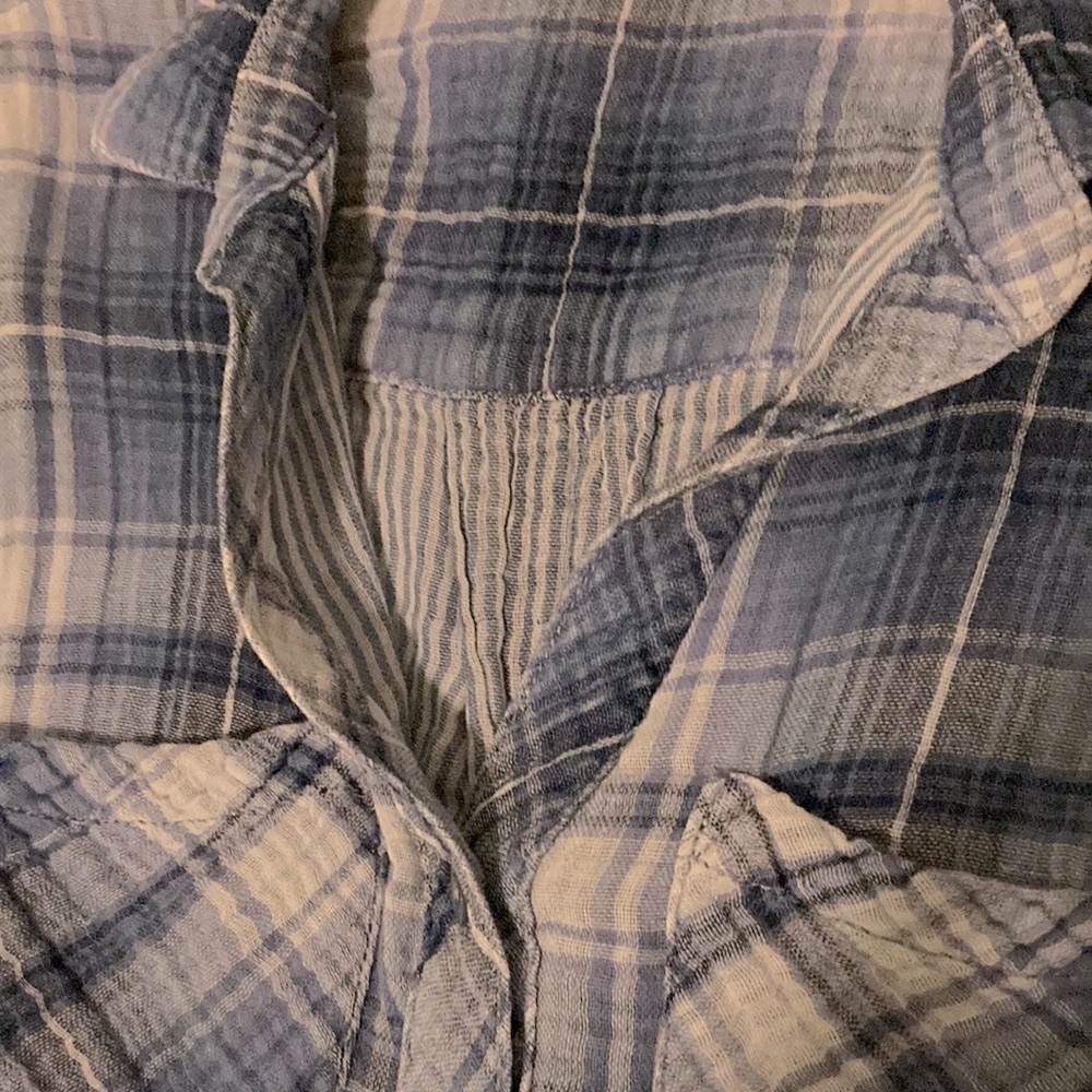 Cloth & stone cotton plaid shirt - Picture 9 of 9